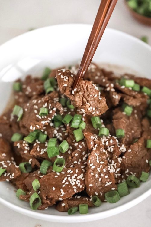 Easy & Healthy Korean Beef Bulgogi - Dash of Mandi