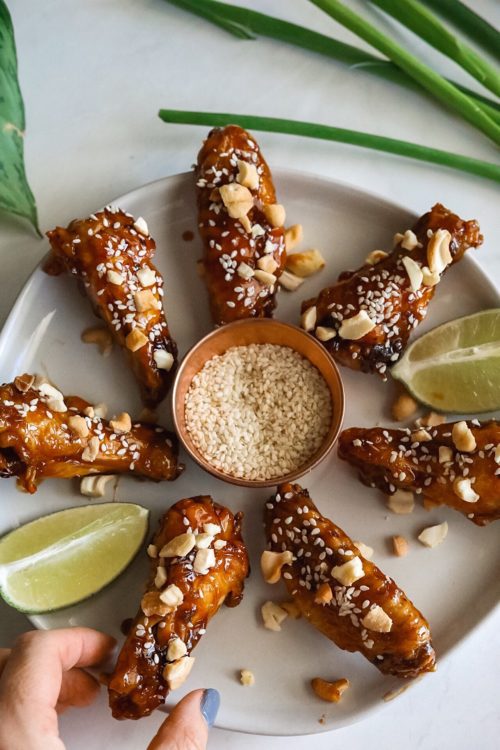 Sweet Spicy Thai Chicken Wings