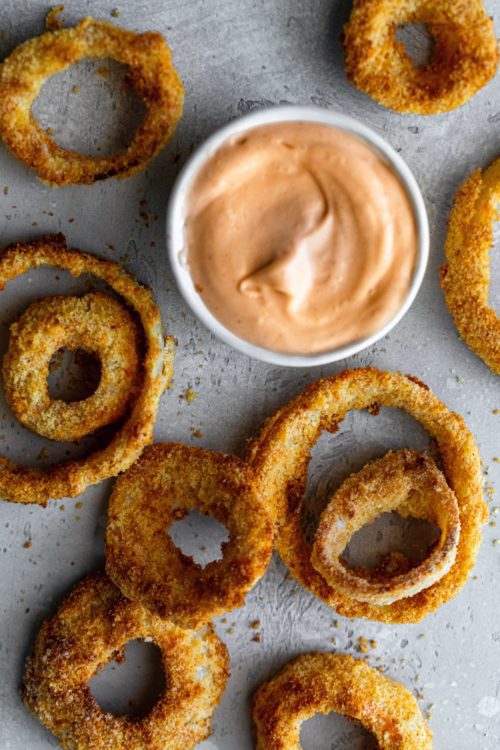 Onion rings In The Air Fryer